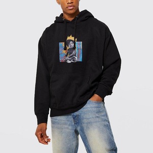 Sweat à capuche pour homme en coton 100% durable, imprimé sérigraphié, personnalisable (logo/couleurs), anti-plis, en tissu polaire avec poches, idéal pour l'automne - Product Image 1