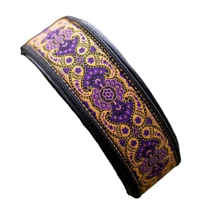 Top indien Premium qualité doux rembourré collier de chien exclusif en cuir véritable solide dentelle conception Rivet vente en gros directe - Product Image 1