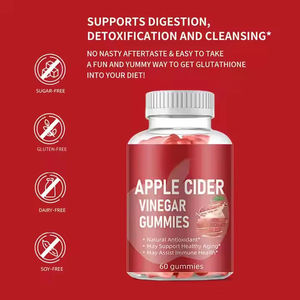 Gummies au vinaigre de cidre de pomme 100 % naturel de haute qualité, service de fabrication sous marque privée - Product Image 4