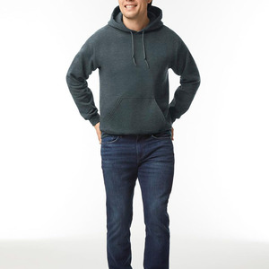 Vêtements d'hiver, MOQ faible, sweats à capuche personnalisés surdimensionnés, unis, vierges, pour hommes, pull-over, vente en gros, respirants, grandes tailles, sweats à capuche et sweat-shirts pour hommes - Product Image 5