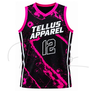 Maillots de basket en gros, maillots de basket sublimés OEM, toutes couleurs, maillots de basket vierges pour hommes à prix avantageux - Product Image 1