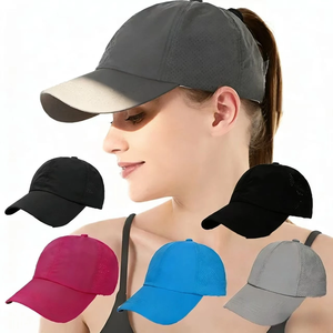 Sports Baseball <b>Hat</b> <b>Summer</b> Ponytail <b>Hat</b> New Cross Fashion Casual Solid Color Duckbill <b>Hat</b> Women and Man <b>Hats</b> for Men Cap - Product Image 1