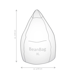 Oval <b>BEAN</b> <b>BAG</b> RELAX CHAIR Polystyrene <b>Beans</b> LIVING ROOM Microfiber BEDROOM Vietnam Modern <b>Bean</b> <b>Bag</b> MD18 - Product Image 4