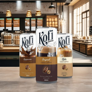 Boisson Tan Do, café instantané avec sucre et eau, 250 ml, canette en aluminium - À conserver au frais, meilleur à servir froid, durée de conservation de 18 mois, Hanoi, Vietnam - Product Image 1