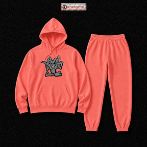 Conjunto de Sudadera con Capucha y Pantalones Deportivos con Estampado Gráfico de Durazno para Hombre, Sudadera Personalizada, Pantalones Jogger, Ropa Deportiva Casual, Venta al Por Mayor - Product Image 5