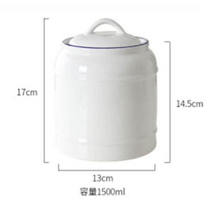 Conteneurs de rangement en céramique pour la cuisine - Product Image 4