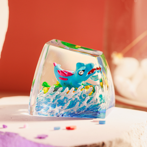 Teclas Artesanales Bosque Místico, Teclas Artesanales Personalizadas, Teclas Anime Lindas, Teclas Verdes, Juego de Teclas, Teclas de Madera - Product Image 3