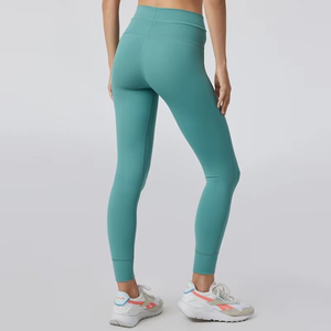 Conjunto de Yoga de 2 Piezas sin Costuras para Mujer, Personalizado al por Mayor, con Logotipo Personalizado, Ropa Deportiva Elástica para Gimnasio, Conjunto Deportivo Sólido para Entrenamiento - Product Image 4