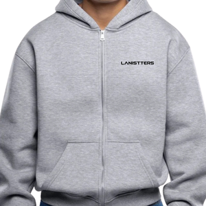 Sweat-shirt à capuche zippé personnalisé pour homme, en molleton épais, coupe décontractée, poche kangourou, OEM ODM - Product Image 6