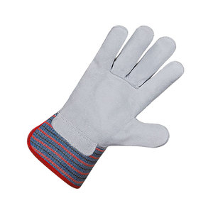 Guantes de Seguridad Industriales de Cuero con Logotipo Personalizado OEM ODM, Guantes de Trabajo de Protección Resistentes, Suministro de Fábrica - Product Image 4