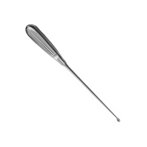 Curette osseuse droite ARISTON en acier inoxydable de qualité médicale, 11,34 pouces, n° 0, 5,200 mm, non stérile, manuelle, haute qualité, classe I CE - Product Image 4