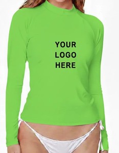 Nuevo Diseño de Harry Johnson Production, Camiseta de Manga Larga Verde para Mujer, Protección UV, con Espacio para Logotipo, Ropa de Verano, Material de Poliéster - Product Image 1