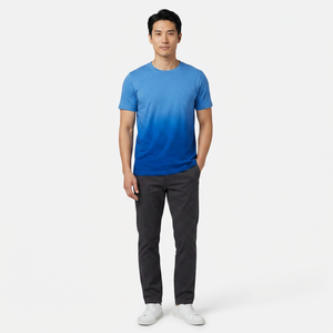 Camisetas de Hombre de Alta Calidad, Personalizadas, Transpirables, de Verano, 180 Gramos, Diseño a Cuadros, Estilo Deportivo - Product Image 3