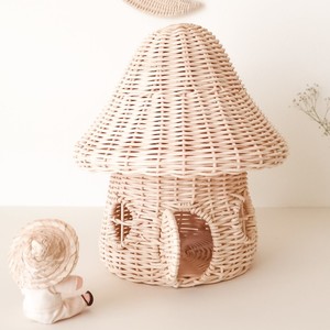 Latest arrival eco-friendly rattan house shaped toy for child handcrafted toddler playhouse toys - Product Image 2