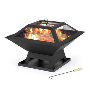"Black <b>Iron</b> Forge" Classic Deep Bowl <b>Fire</b> <b>Pit</b>, Hand-Welded - Product Image 4