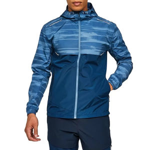 Vestes coupe-vent en polyester de haute qualité pour hommes, prix de gros, nouveau design personnalisé - Product Image 1