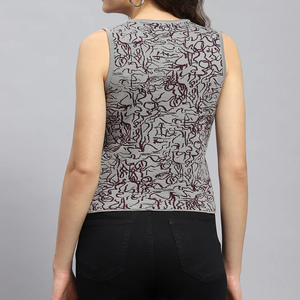 Camiseta de Tirantes Personalizada para Mujer, Verano, Casual, Sin Mangas, Ecológica, Transpirable, de Secado Rápido, Deportiva, con Estampado Digital, Tejido de Punto - Product Image 5