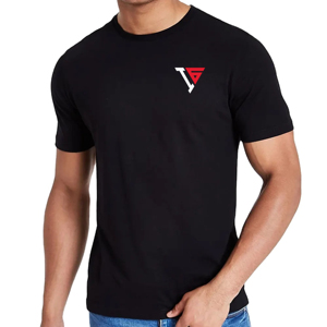 T-shirt personnalisé OEM pour homme, motif uni, coton, manches courtes, respirant, en spandex tricoté, grande taille, décontracté, impression en relief, séchage rapide - Product Image 3