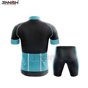 Ensemble de Vêtements de Cyclisme d'Été Écologiques à Séchage Rapide, Maillot à Manches Courtes pour Hommes, Tenue Décontractée Respirante Personnalisable - Product Image 2