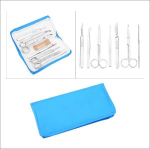 Nouveauté 2023 : Kit chirurgical en acier inoxydable 11 pièces – Couteau à scalpel, ciseaux, pinces et outils manuels certifiés CE - Product Image 6
