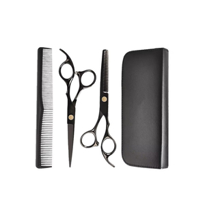 Ciseaux de coiffure professionnels pour <span class=keywords><strong>barbier</strong></span>, ciseaux de coupe de cheveux pour salon, ciseaux de <span class=keywords><strong>barbier</strong></span> professionnels à double effilage 6 pouces pour la coiffure - Product Image 1