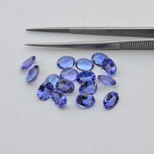Piedras Preciosas de Tanzanita Natural Facetadas de Corte Ovalado de 4mm 6mm 8mm 10mm, Tanzanita Certificada IGI de Alta Calidad al por Mayor para la Fabricación de Joyas - Product Image 1