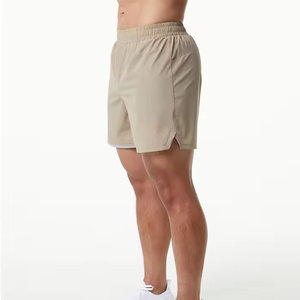 Shorts de sport pour hommes, respirants, à séchage rapide, pour la course à pied, la gym et l'entraînement, avec cordon de serrage à la taille - Product Image 1