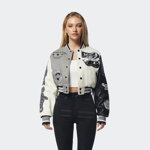 Hot Sale Custom Winter Lettermen Varsity <b>Jackets</b> Premium Quality Embroidery <b>Workout</b> Streetwear Style And OEM - Product Image 6