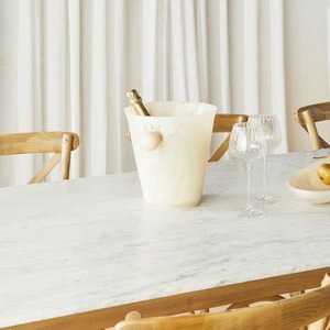 Seau à glace en résine ambrée pour vin et champagne, écologique, fait main, pour fêtes et événements - Product Image 5