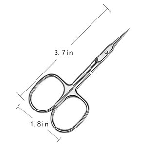 Ciseaux à ongles professionnels, coupe-ongles en acier inoxydable, ciseaux de coupe pour les ongles des doigts et des orteils, manucure, pédicure - Product Image 4