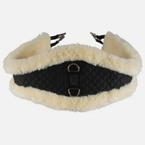 Cincha de salto ecuestre de alta calidad y duradera, con accesorios de acero inoxidable, tamaño 28-50 pulgadas, para equitación de uso general. - Product Image 3