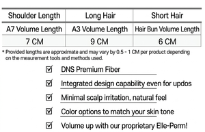 Chignon synthétique coréen pour femme, extension de chignon élastique, postiche pour chignon ou coiffure relevée (A-7) - Product Image 4