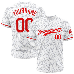 Nouveau design 2026 – Maillots de baseball respirants grande taille en gros, chemises par sublimation à séchage rapide, antibactériens, fabriqués au Pakistan (OEM) - Product Image 5