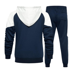 Conjunto Deportivo para Hombre, Corte Ajustado, Transpirable, Secado Rápido, Ligero, Sudadera y Pantalones Deportivos con Cierre, para Correr, Fitness - Product Image 5
