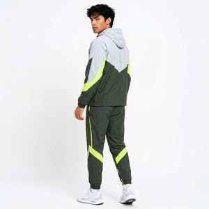 Conjunto Deportivo Personalizado Unisex, Chaqueta Deportiva con Cremallera Completa y Bloques de Color, Pantalones a Juego, 100% Poliéster, para Entrenamiento y Running - Product Image 2
