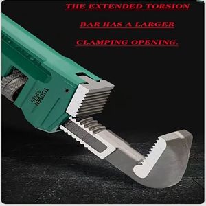 Clé à tuyau professionnelle multi-tailles 8/12/14/18 pouces, robuste, pour la réparation de la plomberie, pour une utilisation automobile et domestique - Product Image 3