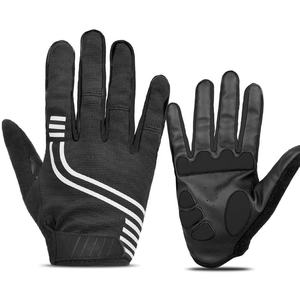 Gants de cyclisme personnalisés pour sports de plein air, à doigts complets, souples, élastiques, respirants, pour le vélo, les plus vendus, en promotion, OEM ODM - Product Image 1