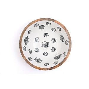 Recién Llegado: Tazón de Madera Natural Personalizable con Esmalte Impreso para el Hogar, Tazón Redondo de Madera para Servir en la Cocina - Product Image 5