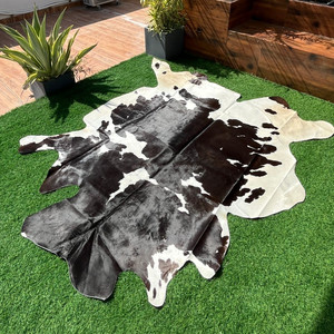 New Trend Cowhide Fur <b>Leather</b> Rugs Hot Sale Rugs for Living Room Large Area Traditional 100 % Cowhide Fur Handmade - Product Image 4