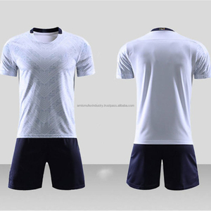 Conjunto de Uniforme de Fútbol Unisex Personalizable, Transpirable y Ligero, Sublimado, de Manga Corta, para Entrenamiento de Clubes y Equipos - Product Image 2
