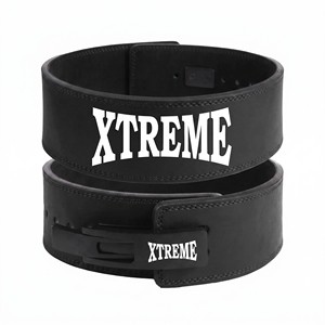 Ceinture de musculation réglable en cuir pour haltérophilie, ceinture de levage pour musculation, équipement de fitness pour soulevé de terre en gros - Product Image 1
