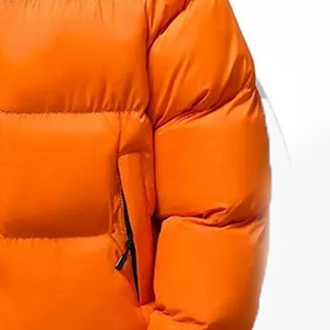 <b>Men</b> Puffer <b>Jacket</b> Modern Winter Outerwear <b>Lightweight</b> Insulated Quilted Construction Warm Comfortable Coat For Casual Wear - Product Image 6