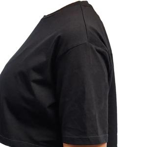 2025 buena calidad alta moda algodón corto Mujer verano Crop Top Alta Calidad Algodón señoras Crop Tops camiseta mujer camisa - Product Image 5