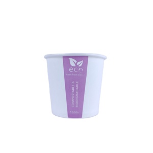 Disposable Paper Cup Chemical Free Biodegradable Tea <b>Container</b> Eco Friendly Sustainable Organic Drinking Vessel - Product Image 4