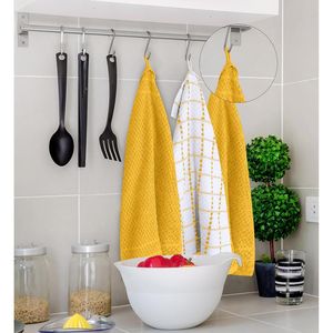 Set di 12 Asciugamani Super Morbidi 15 X 25 Pollici, 100% Cotone Filato ad Anelli, per Cucina, Tè e Bar, Altamente Assorbenti - Product Image 4