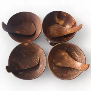 Tazones de Cáscara de Coco con Logotipo Personalizado, Ecológicos, Hechos a Mano, para Fiestas, Estilo Bohemio, Origen Vietnam - Product Image 1