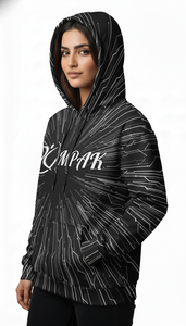 Sudadera con Capucha Unisex Extra Grande de Invierno, Estilo Casual Urbano, con Bordado y Estampado Sublimado Suave para Uso Diario - Product Image 2