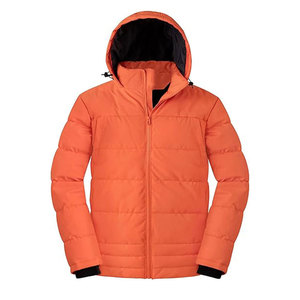 Veste matelassée thermique légère pour femme avec capuche, manches longues, coupe-vent, imperméable, fermeture éclair, veste matelassée décontractée pour l'hiver - Product Image 1