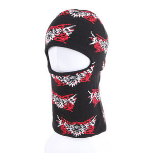 Cagoule tricotée d'hiver à 1 trou pour le froid, couvre-visage intégral thermique pour le ski, la course, la chasse, le snowboard - Product Image 2