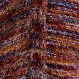 Cardigan en tricot décontracté pour femmes, pull chaud, doux et léger, haut à manches longues à superposer pour un usage quotidien - Product Image 3